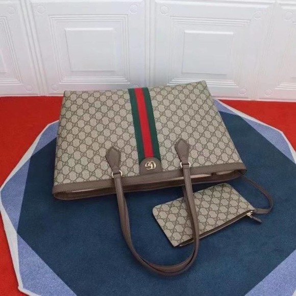 Gucci Bags Gucci Original Ophidia Soft Supreme Medium Tote Bag